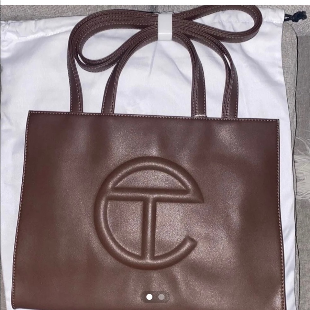 Brand New Telfar brown medium bag